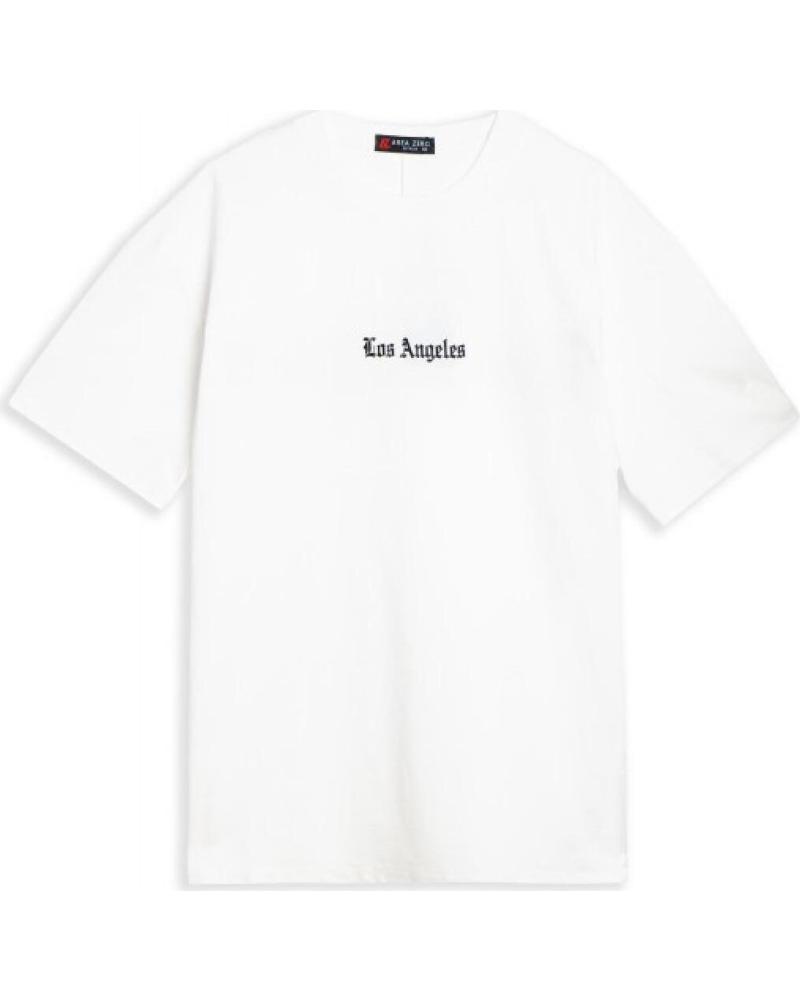 OVER STREET CAMISETA OVERSIZED AREA ZERO LOS ANGELES 1179940 BLANCO