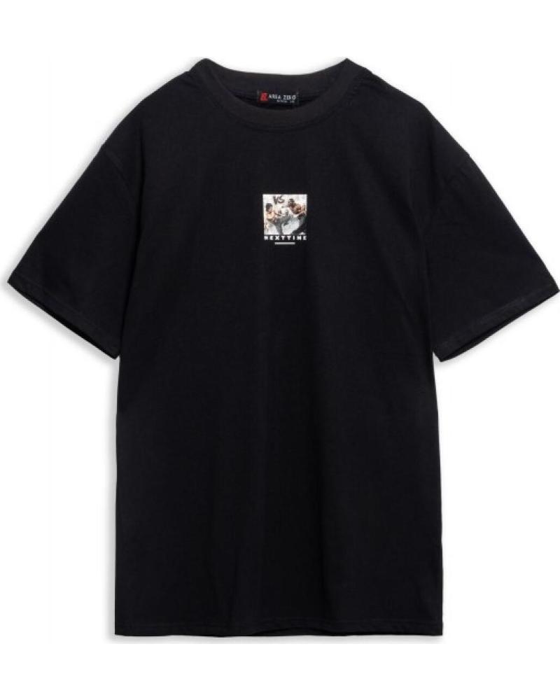 OVER STREET CAMISETA OVERSIZED AREA ZERO FIGHTERS REF 1180008 NEGRO