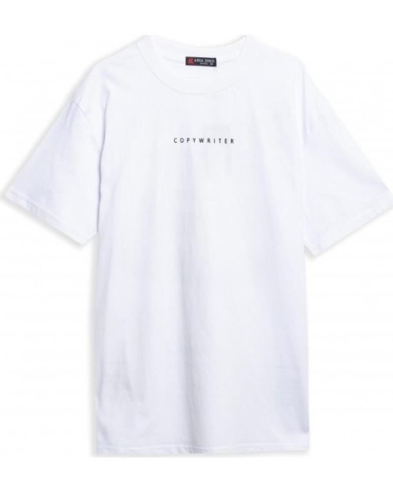 OVER STREET CAMISETA OVERSIZED AREA ZERO GTR COPYWRITTER 1180010 BLANCO