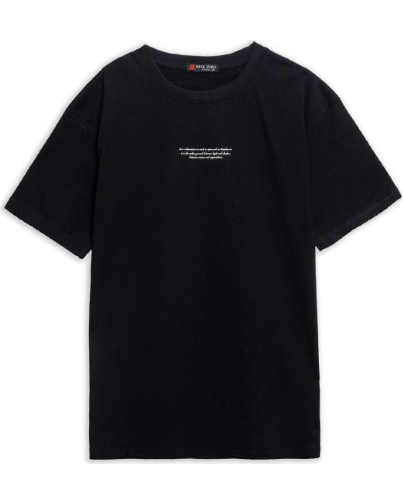 OVER STREET CAMISETA AREA ZERO TIMELESS BEAR OVERSIZED REF 1180012 NEGRO
