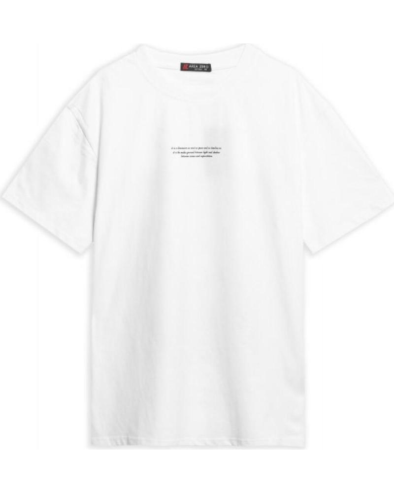 OVER STREET CAMISETA OVERSIZED AREA ZERO TIMELESS BEAR, REF: 1180013 BLANCO