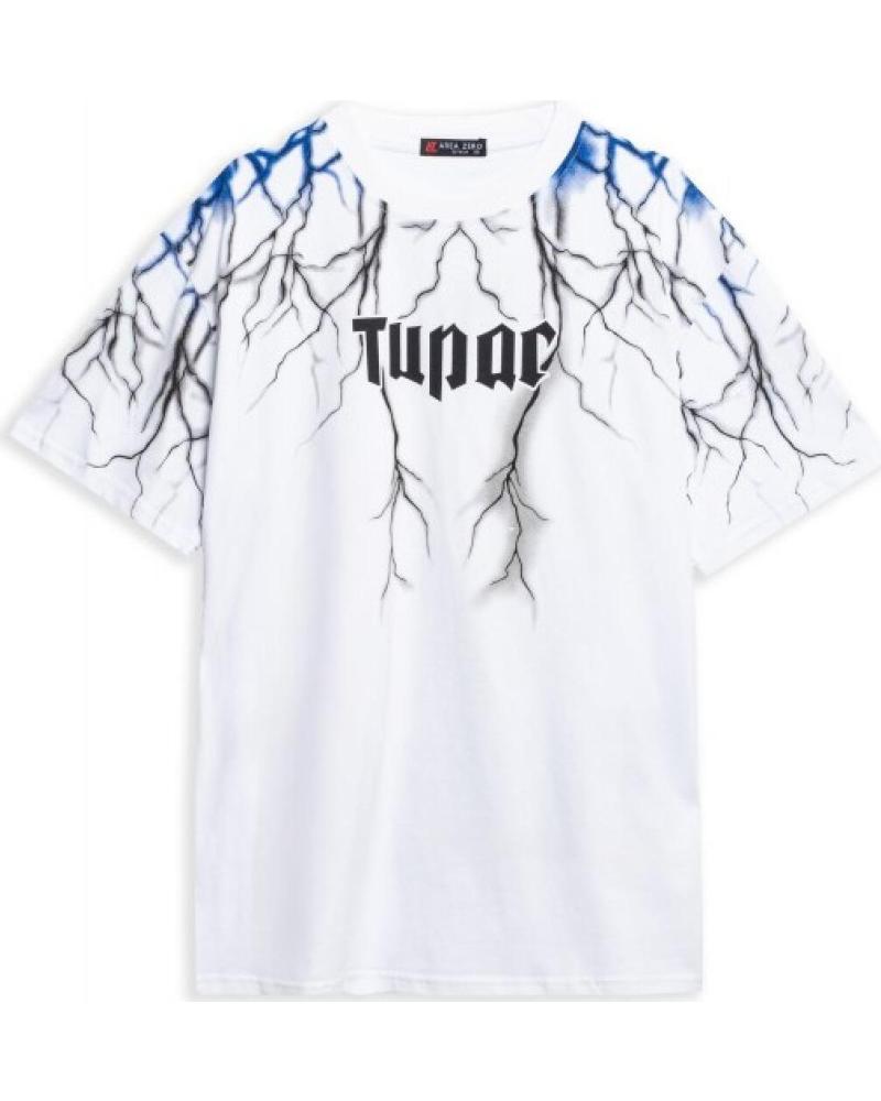 OVER STREET CAMISETA OVERSIZED AREA ZERO TUPAC WINGS REF 1180019 BLANCO