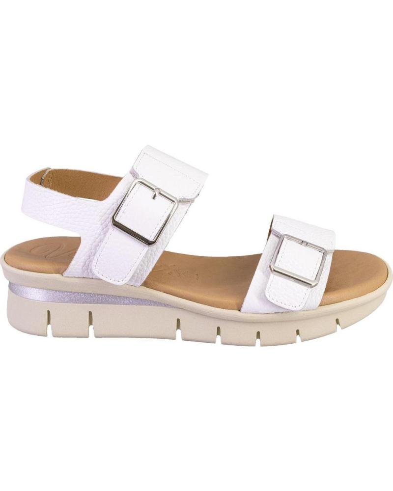 VALERIAS SANDALIAS 2602 DE PIEL BLANCA REF 1180516 BLANCO