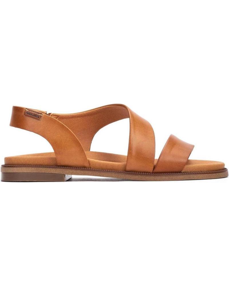 PIKOLINOS SANDALIAS W3E-0652 DE MUJER EN PIEL COLOR CUERO
