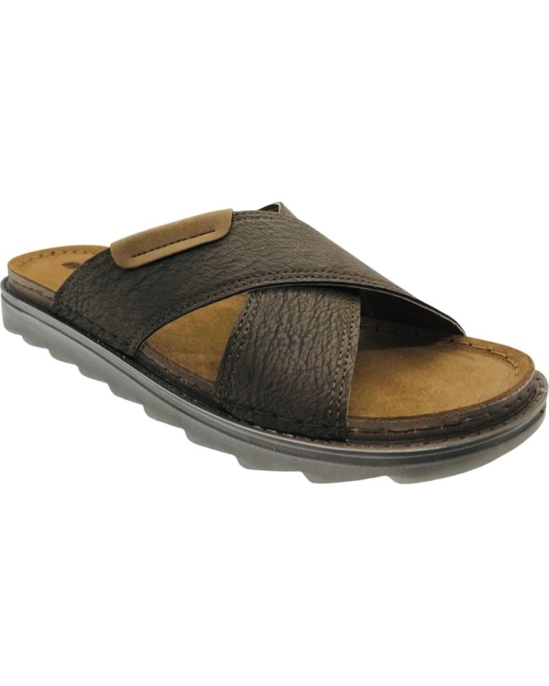 INBLU SANDALIA HOMBRE ESTILO CHANCLA MARRÓN BU000018 REF: 1182469 MARRON