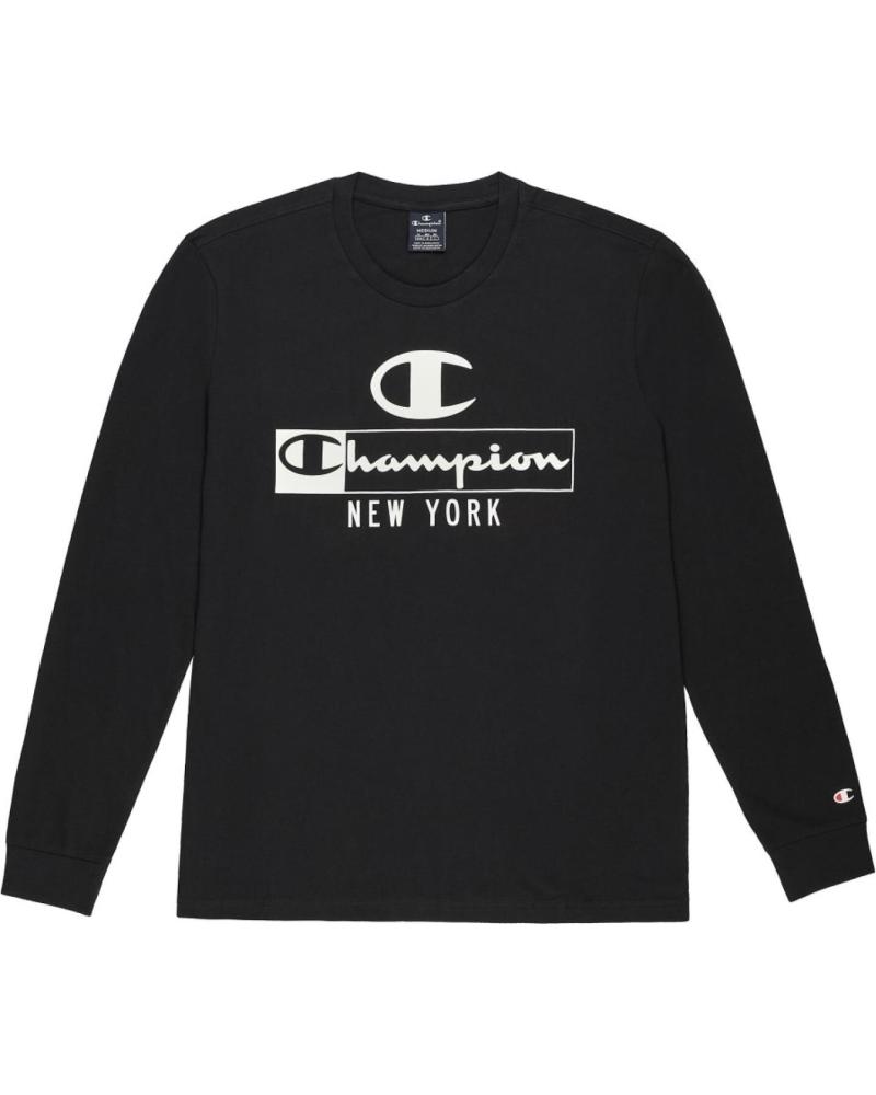CHAMPION CAMISETA MANGA LARGA CREWNECK NEW YORK REF: 1183198 VARIOS COLORES