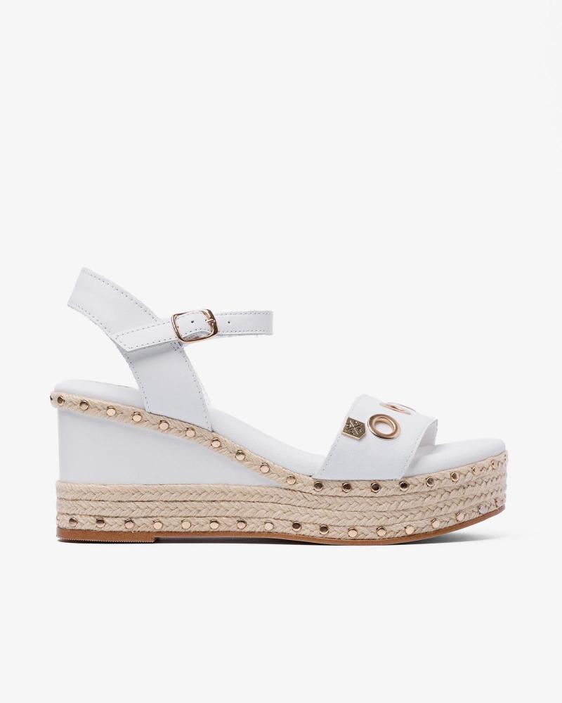 POPA SANDALIAS PLATAFORMA ARAMBOLST 01 BLANCO REF 1183594