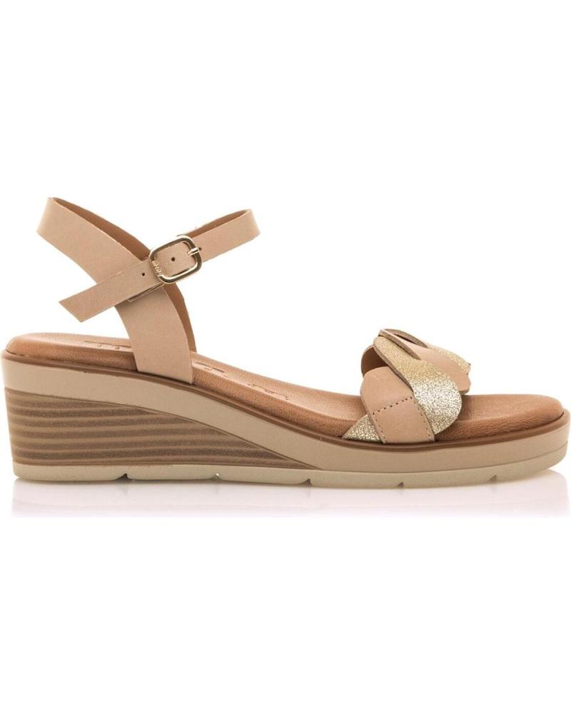 MTNG SANDALIA CUÑA 54525 BEIGE REF 1183525