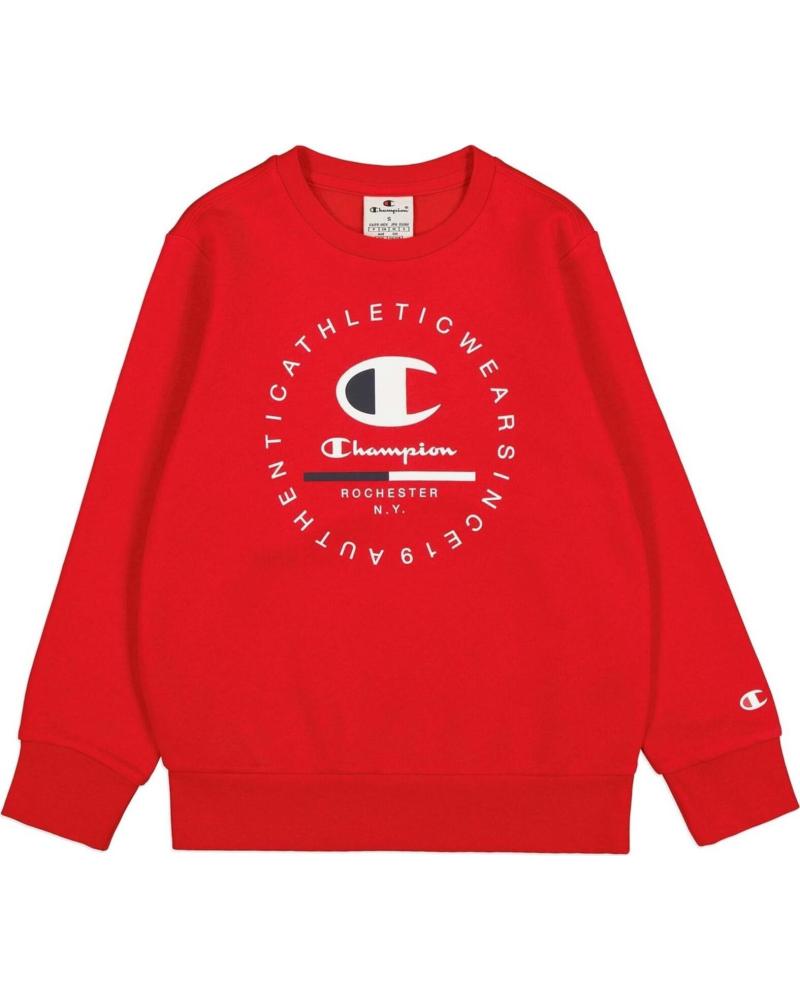 CHAMPION SUDADERA 306838-RS011 PARA NIÑOS ROJO