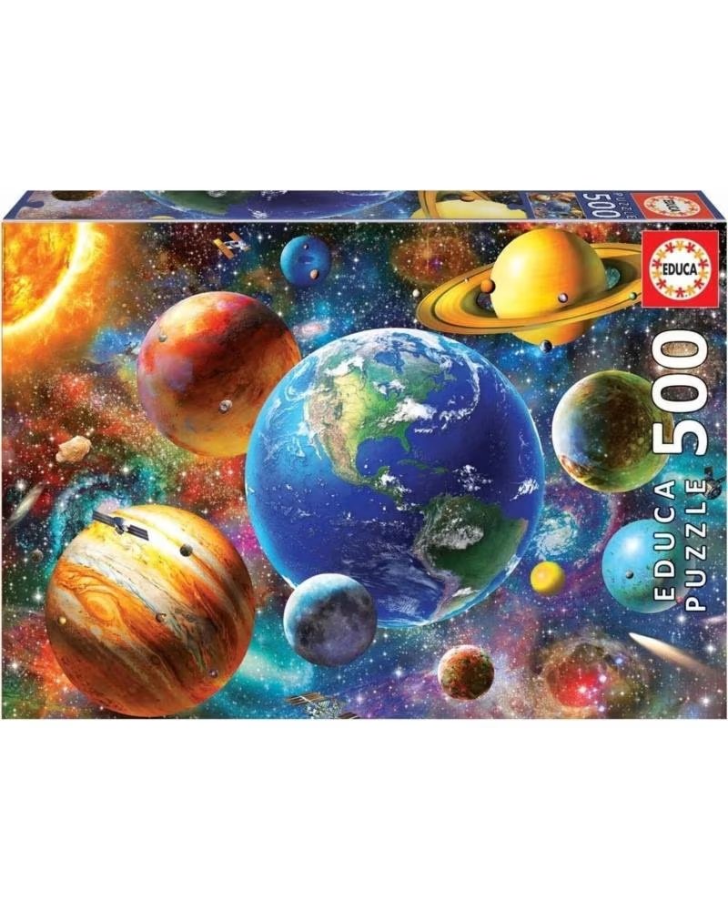 Educa Puzzle 500 Piezas Sistema Solar Ref 18449 Multicolor