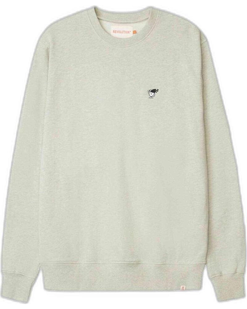 REVOLUTION SUDADERA 2779-GREEN PARA HOMBRE VERDE