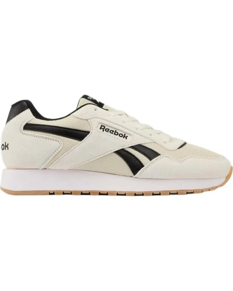Zapatillas Reebok Glide para Hombre, Color Beige y Negro