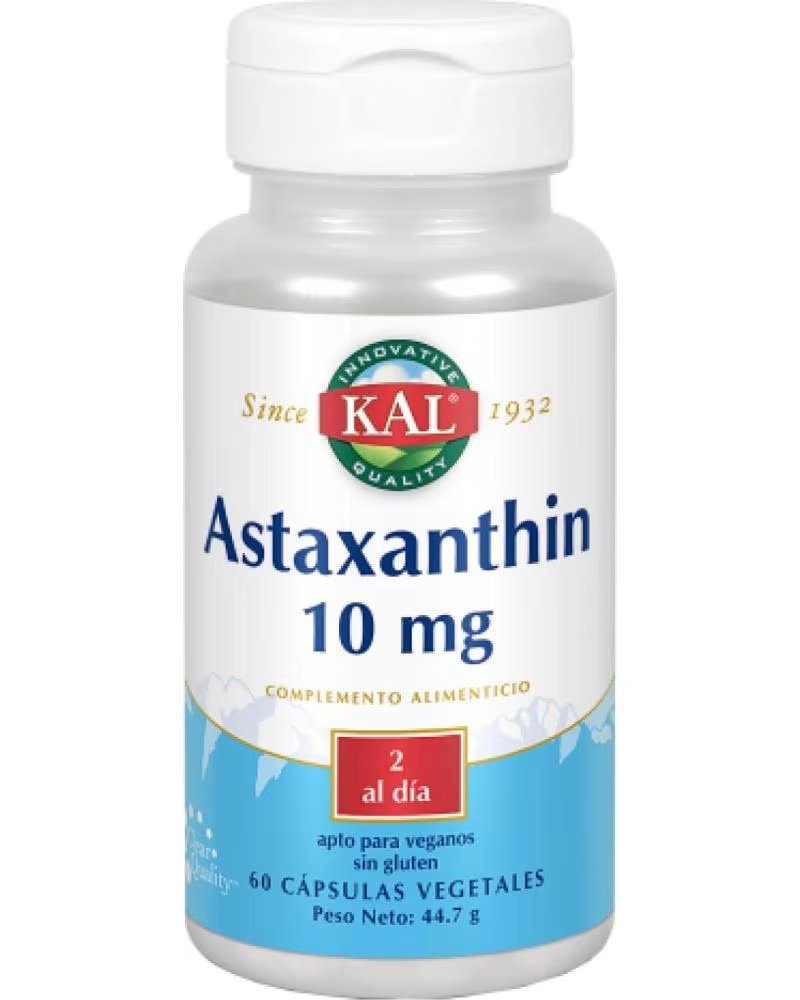 Solaray Astaxantina 10MG - 60 Cápsulas Vegetales