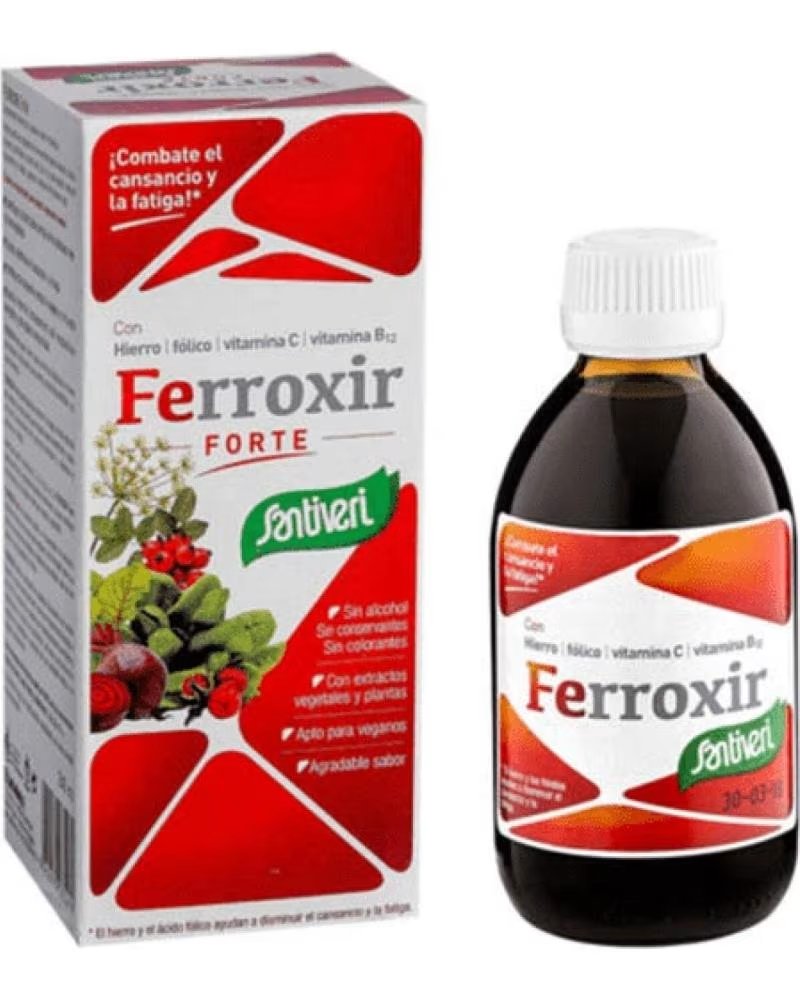 Santiveri Ferroxir Forte Jarabe Suplemento de Hierro