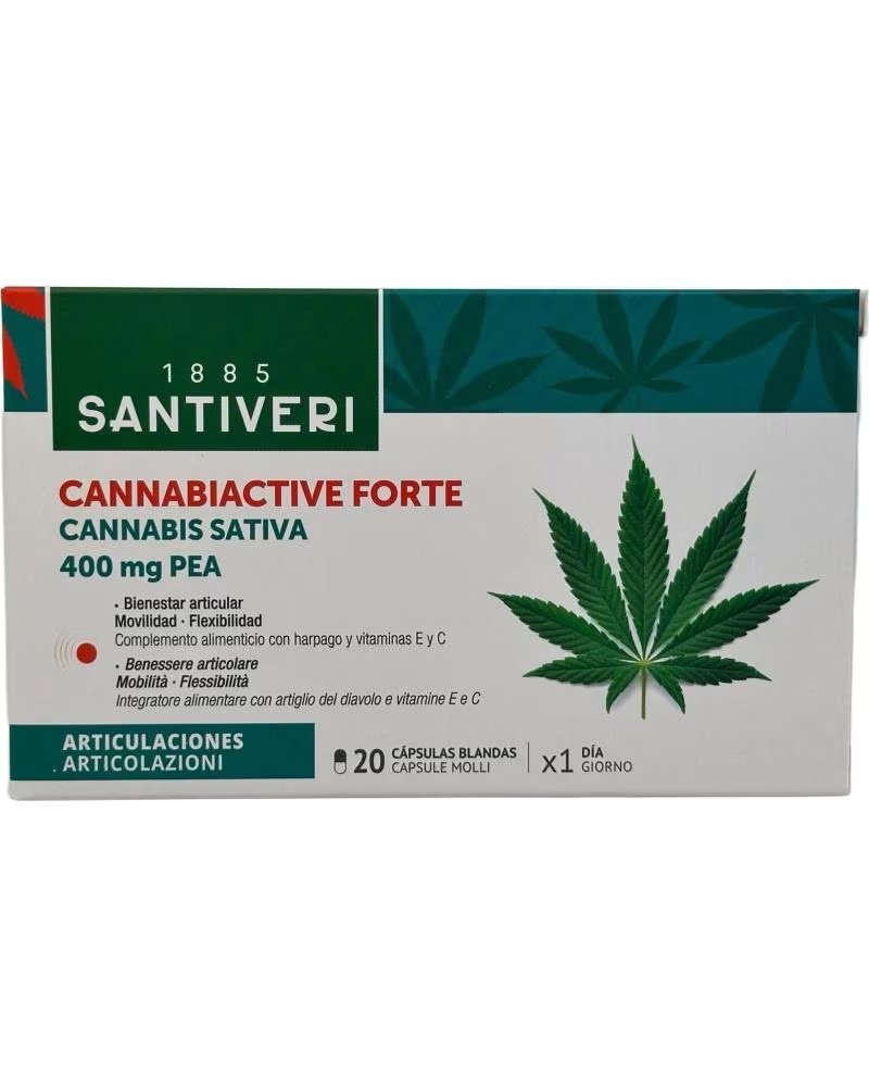 Santiveri Cannabiactive Forte Pea 400 Mg 20 Cãpsulas