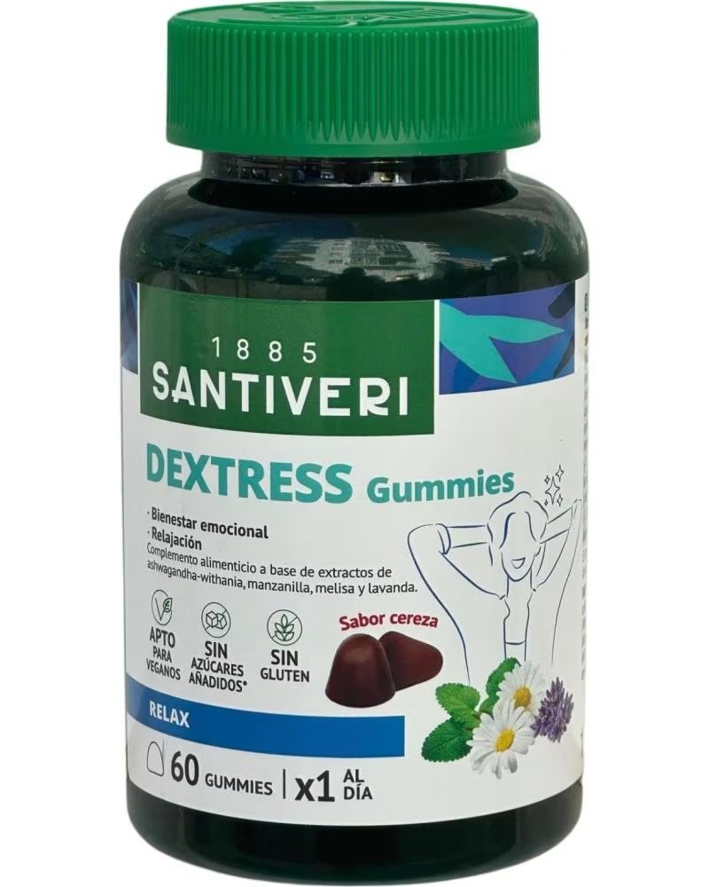 Santiveri Dextress 60 Gummies Masticables Bienestar Emocional
