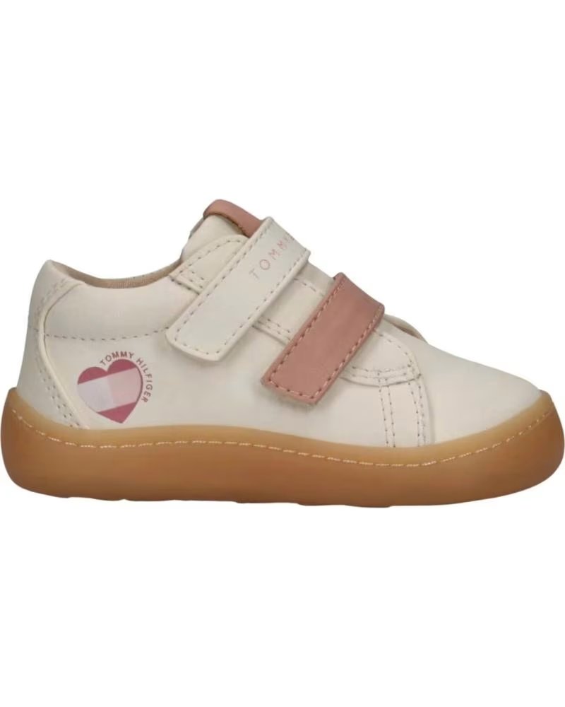 Zapatillas Tommy Hilfiger T1AH342251355A704 para Niña Blanco-rosa