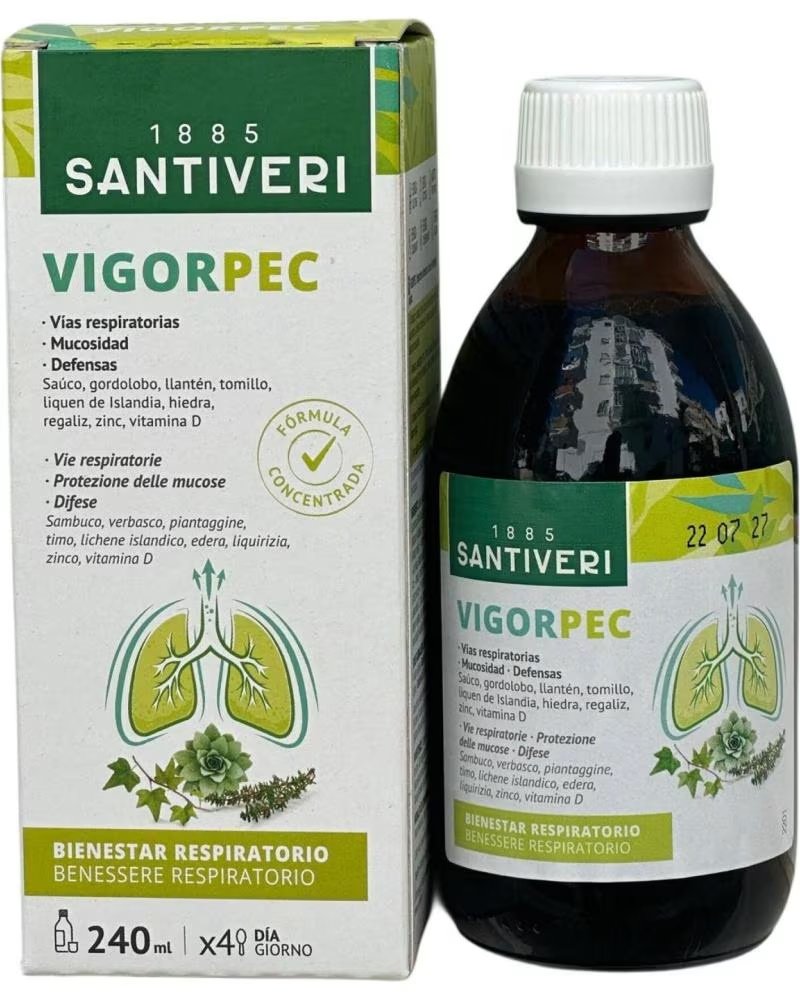 Santiveri Vigor-pec Jarabe 240ML Suplemento Natural