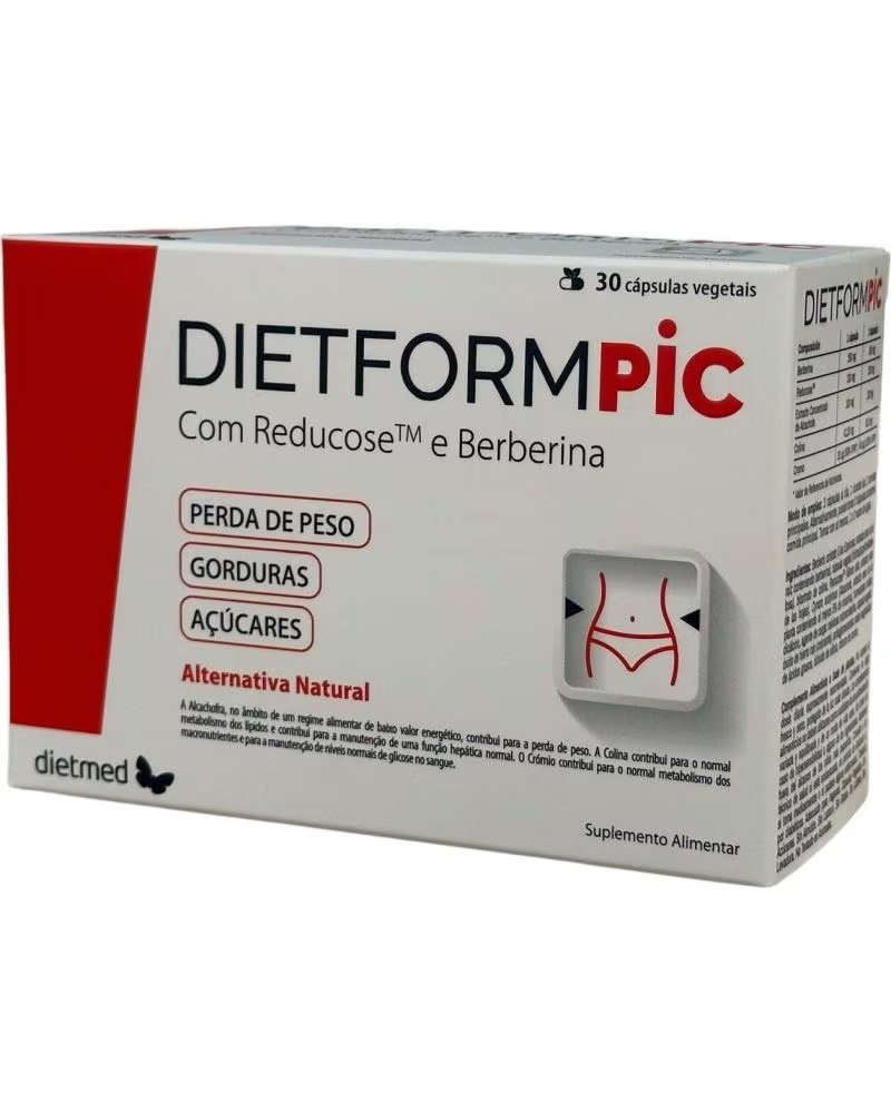 Dietmed Dietformpic Complemento Alimenticio 30 Cãpsulas