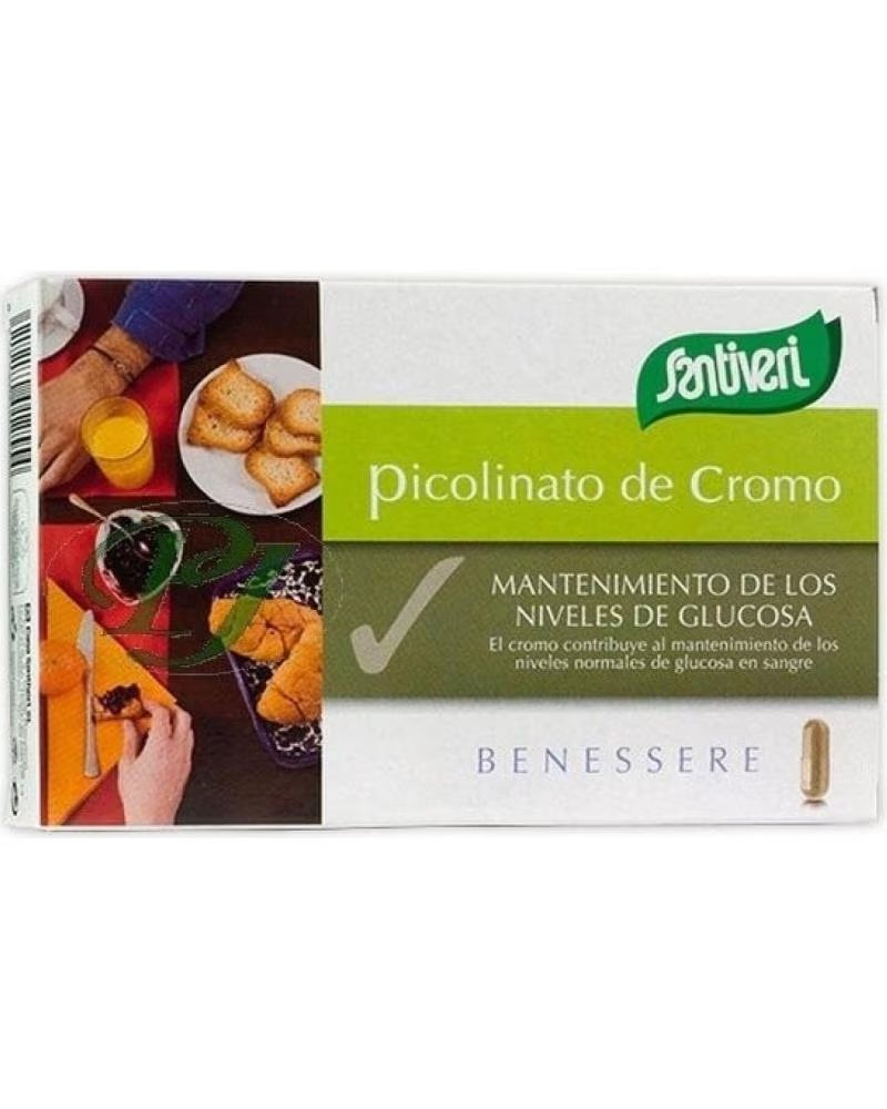 Santiveri Picolinato de Cromo 200MCG - 40 Cãpsulas