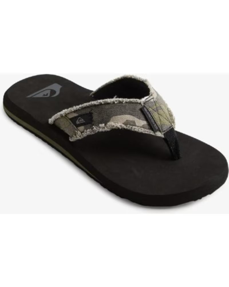 Chanclas Quicksilver Monkey con Estampado Camuflaje Negro