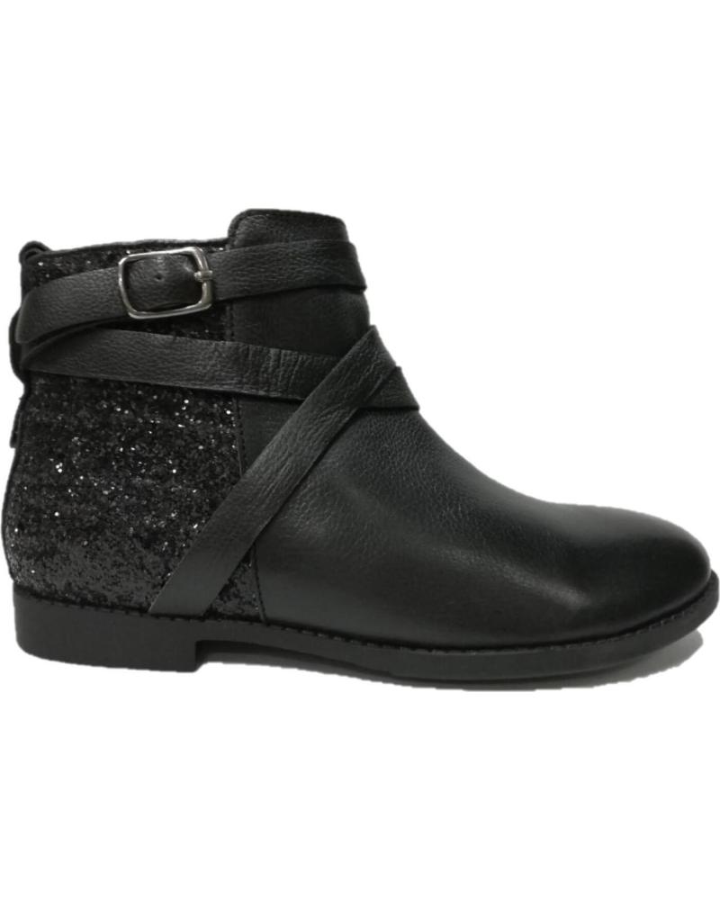 Zapatos de Mujer y Niña MTNG BOTIN GLITTER NINA MUSTANG 47621 NEGRO