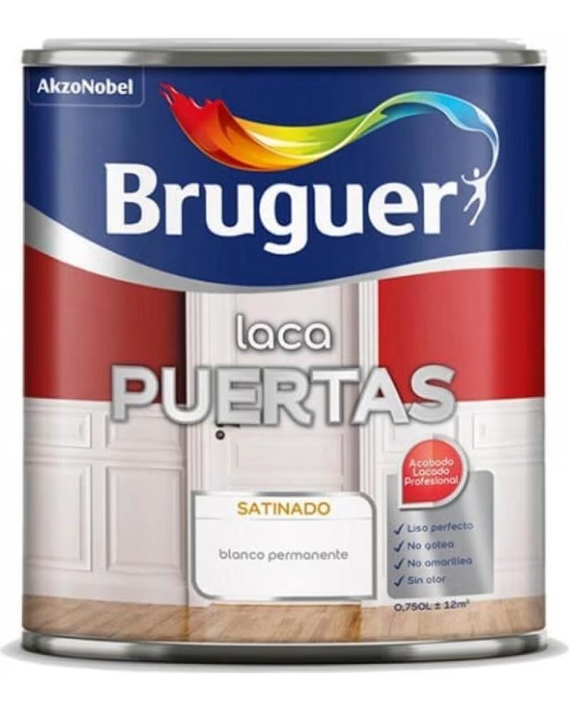 Esmalte Bruguer Laca Puertas Profesional Blanco