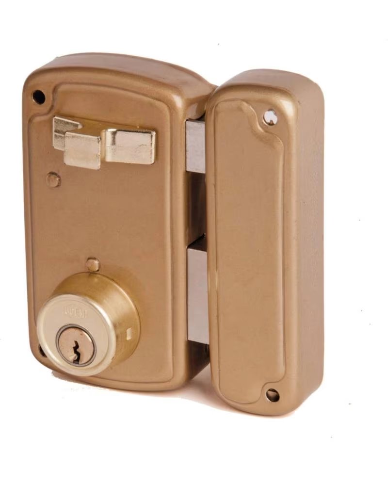 Cerradura de Seguridad Ucem Dorado F-067320