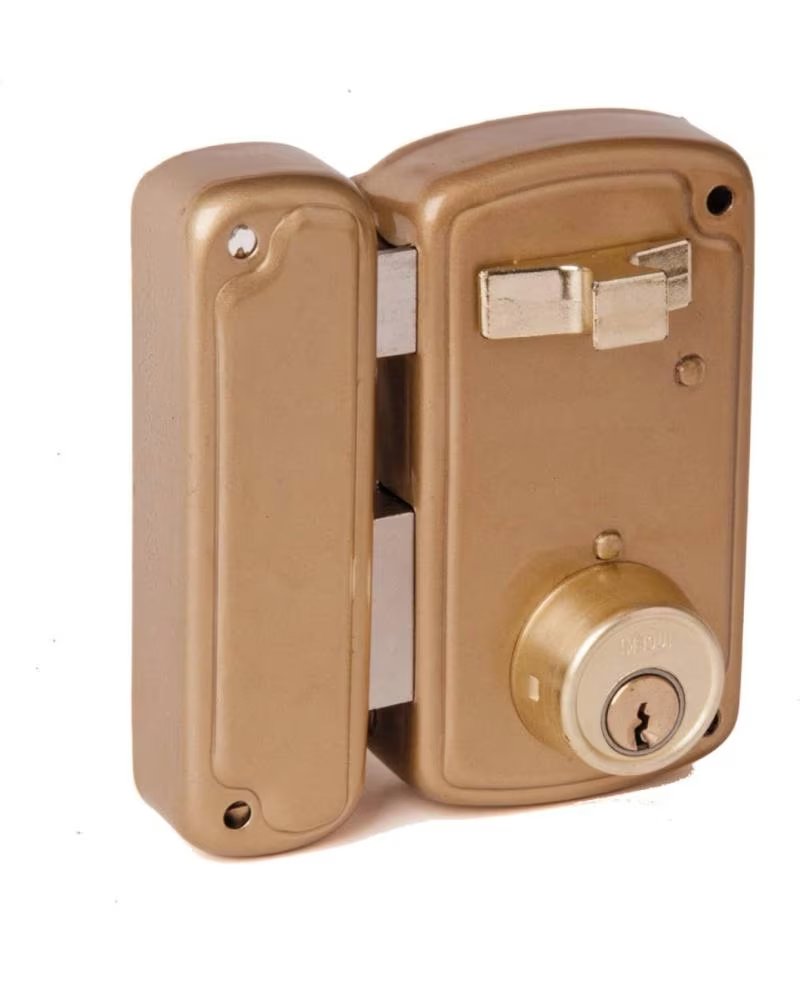 Cerradura de Seguridad Ucem Dorado F-067321