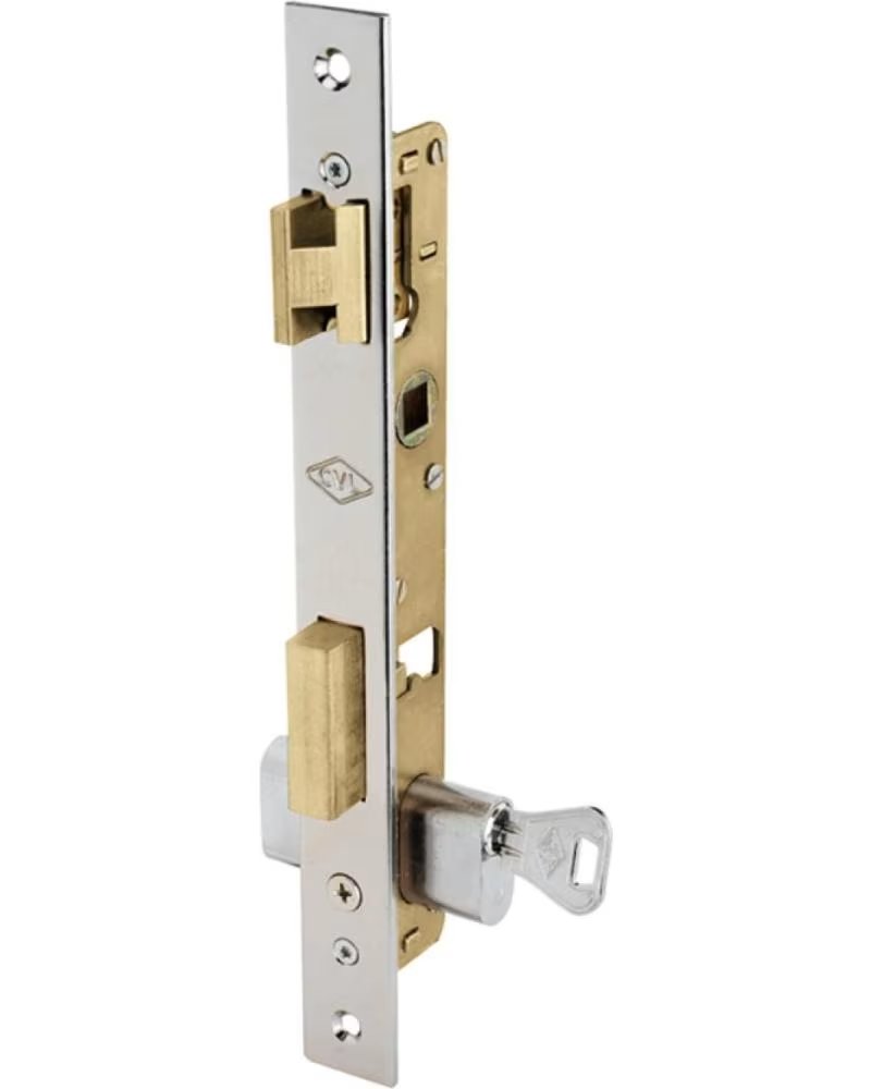 Cerradura Cvl para Puerta de Departamento Plateado