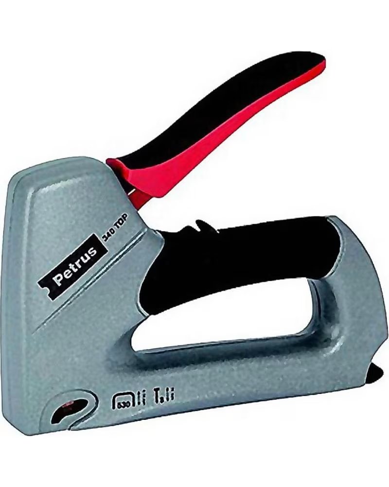 Grapadora Manual Petrus Gt 15 Gris