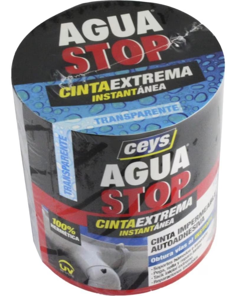 Ceys Agua Stop Cinta Extrema Instantánea Negro