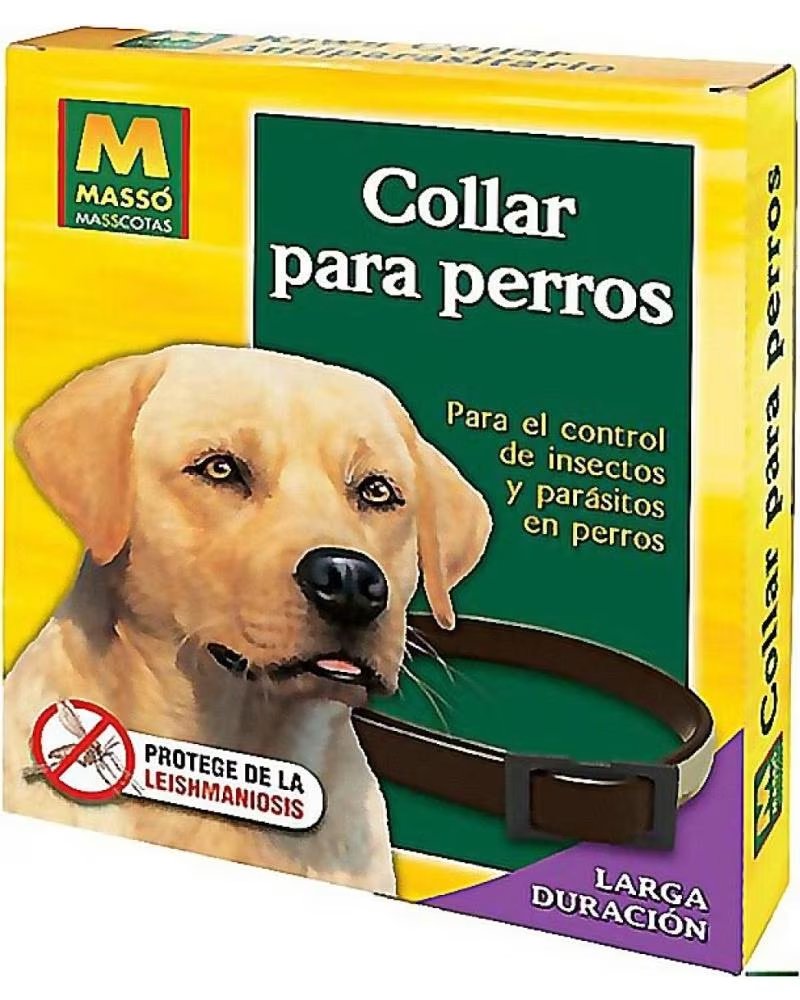 COLLAR ANTIPARASITARIO MASSO PARA PERROS MULTICOLOR