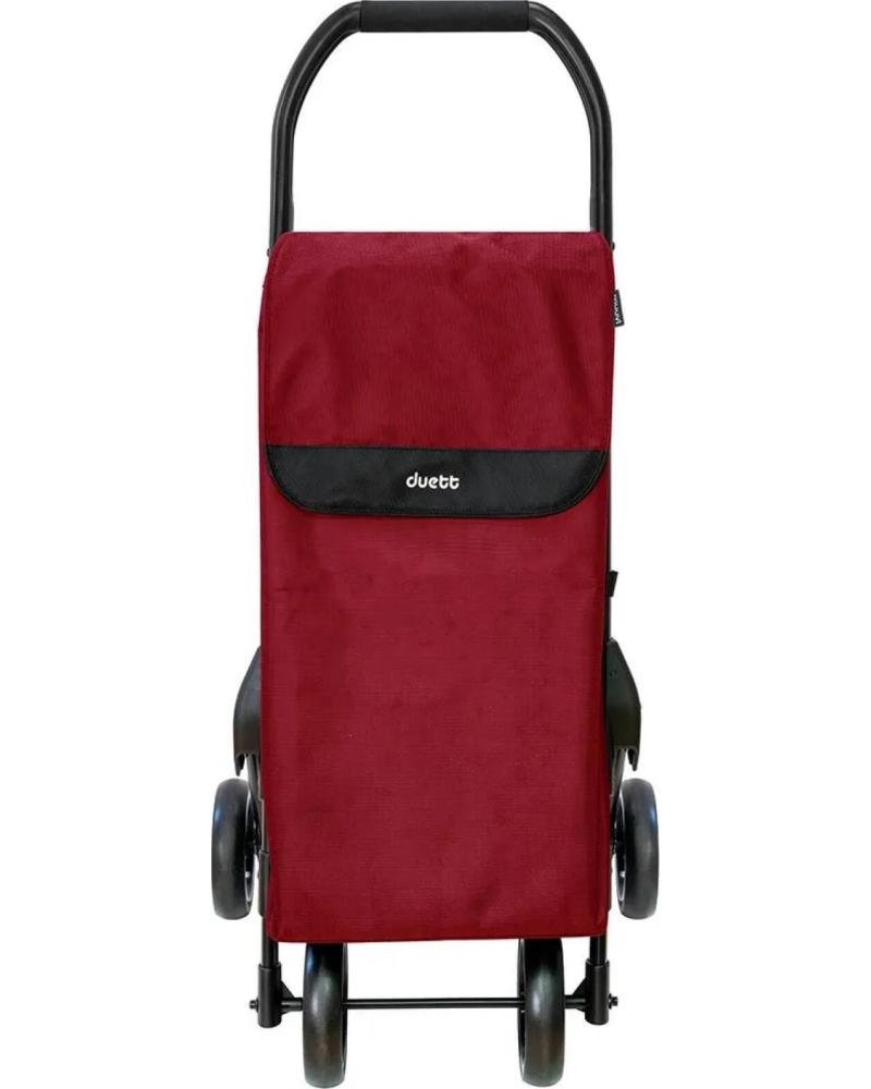 DUETT CARRITO DE COMPRA PLEGABLE ESTRUCTURA LIGERA CON RUEDAS MULTICOLOR