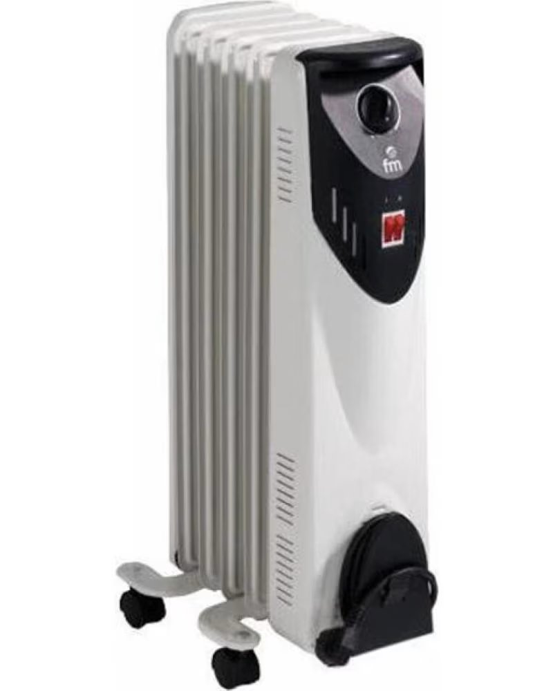 Radiador de Aceite Eléctrico Fm de Alto Rendimiento Blanco