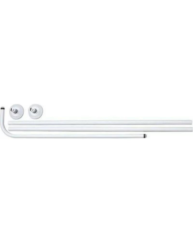 Riel Chyc Extensible para Baño Blanco