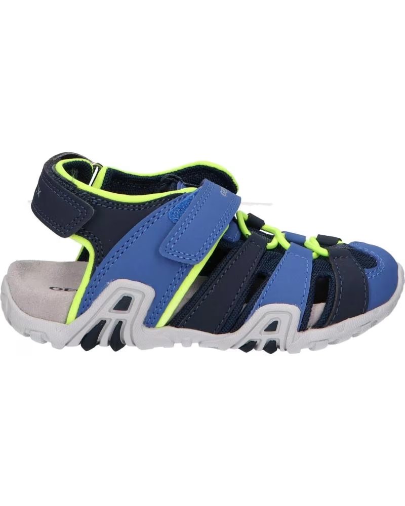 Geox Sandalias Deportivas Kraze B1524A Royal-lime C4344