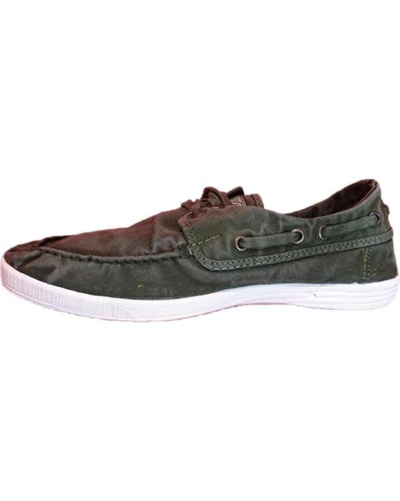 Zapatos de Hombre NATURAL WORLD ZAPATILLAS LONA 303E KAKI VERDE