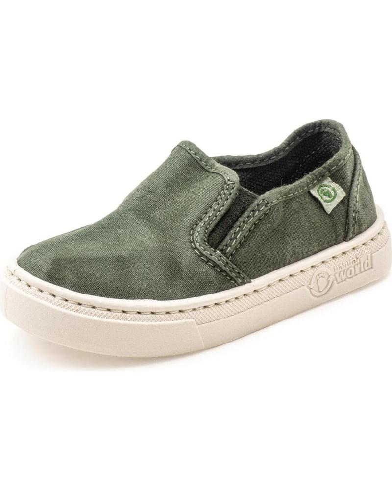 Deportivas de Niño NATURAL WORLD 6472E N - 48 OLD NEILA CANGREJO ELAS ENZ KAKI