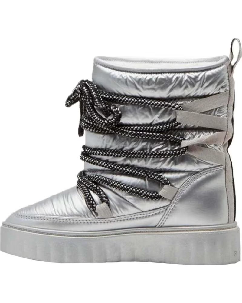 Botas Roxy ARJB700707 Metalizadas Plateadas Plateado