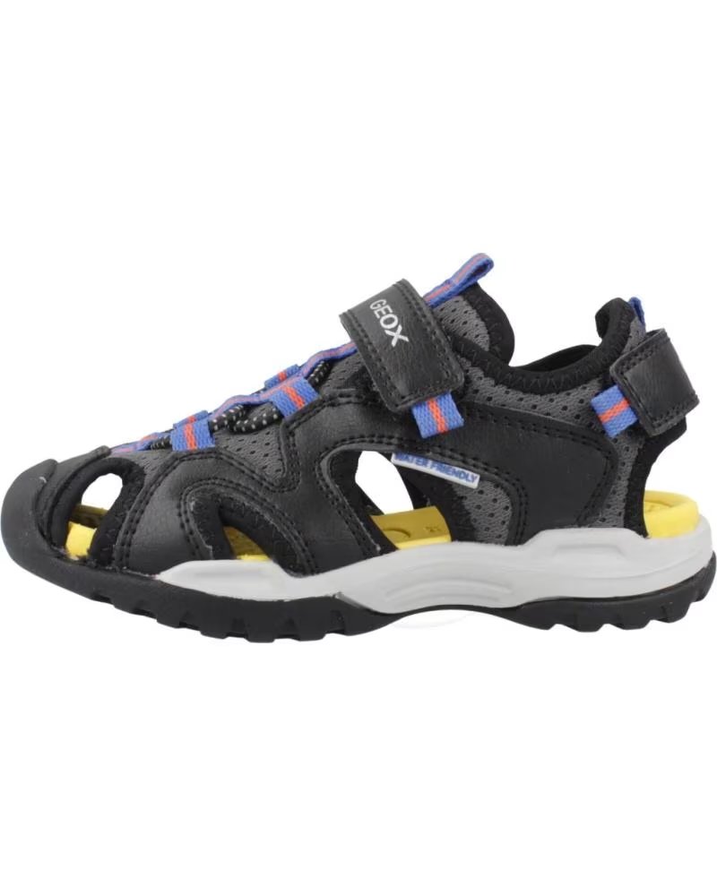 Geox Sandalias J Borealis B C0005 en Negro para Ninos