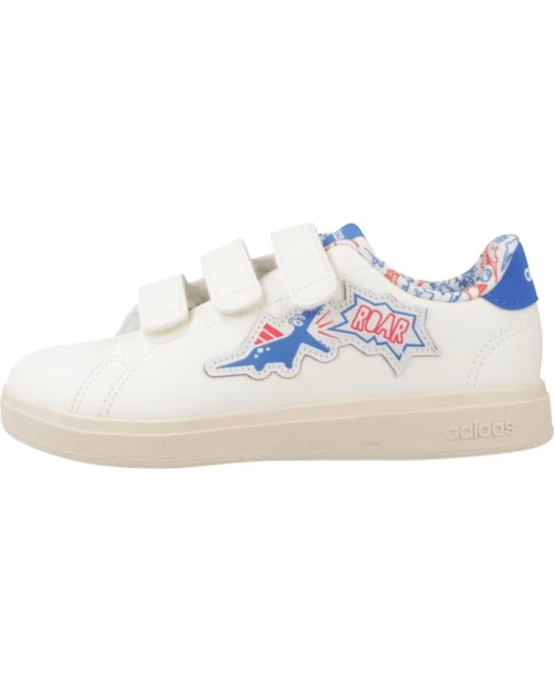 Zapatillas Adidas Advantage Dino Cf C para Niños White