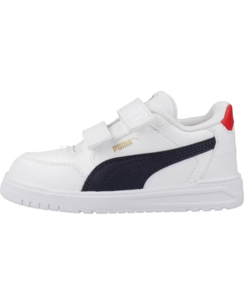Zapatillas Puma 40374103 Shuffle Downtown Lo V Inf Velcro Niños Blanco