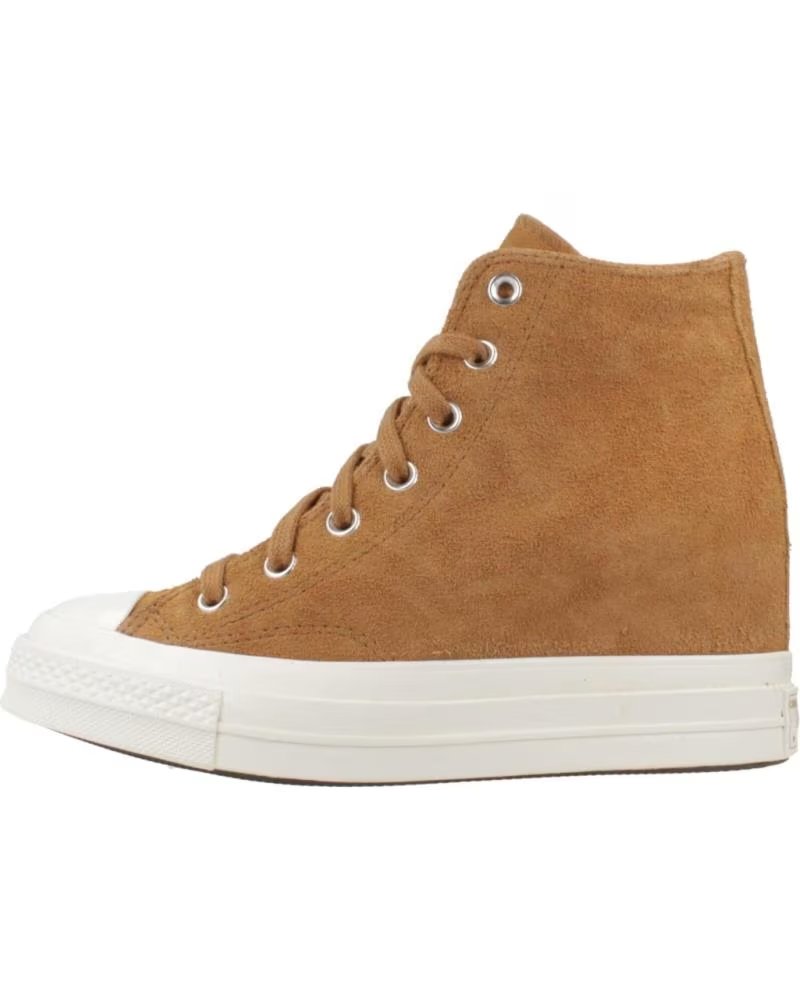 Zapatillas Converse Chuck 70 Wedge Hi Marrã"n Egret