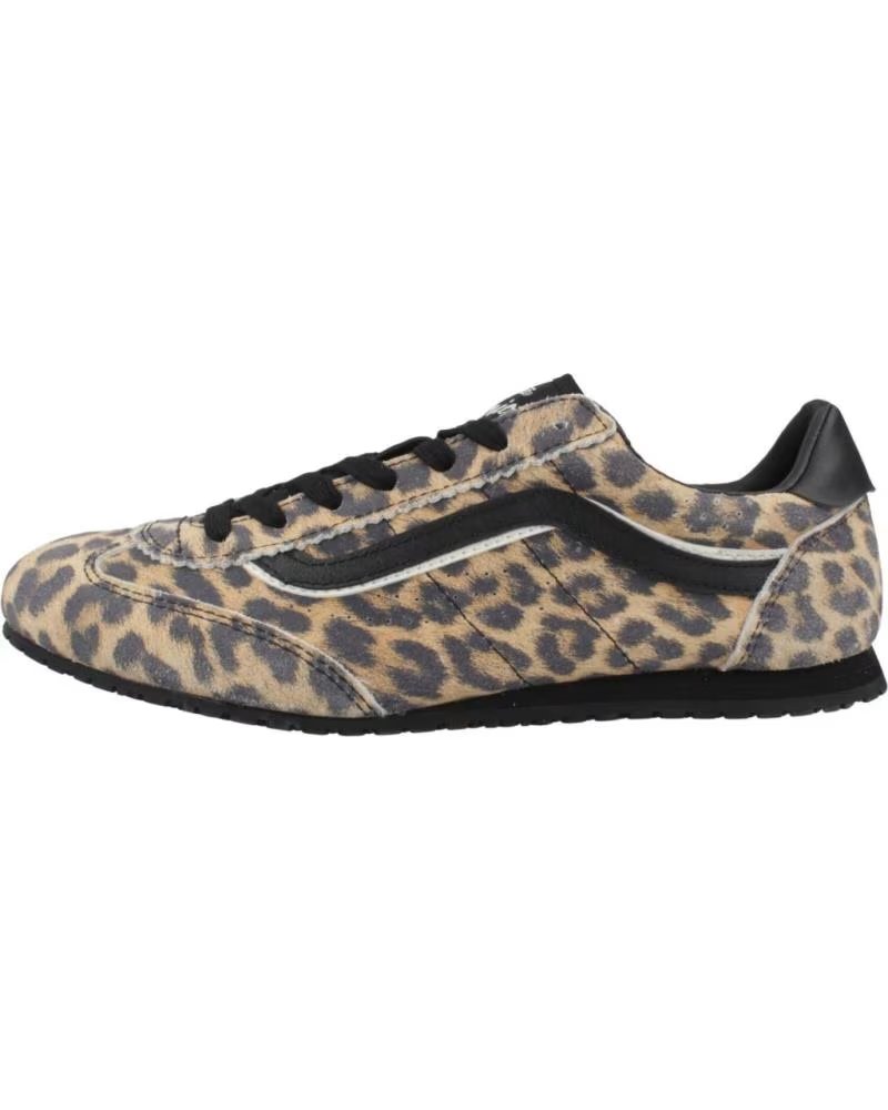 Vans Off The Wall Zapatillas Super Lowpro Suede Leopard Black Leopard-black Lpdblk