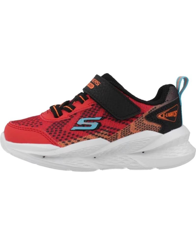 Zapatillas Skechers Meteor Lights - Rojo Rdbk