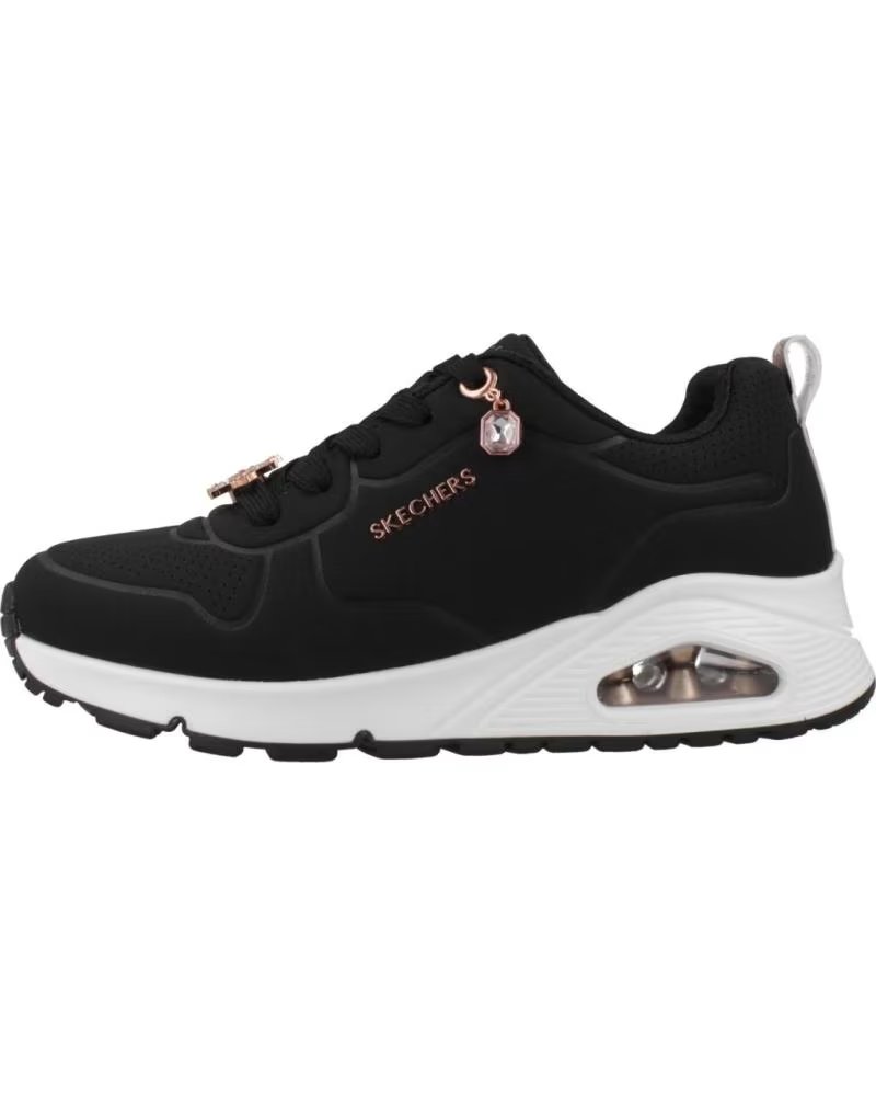 Zapatillas Skechers Junior Negras Negro