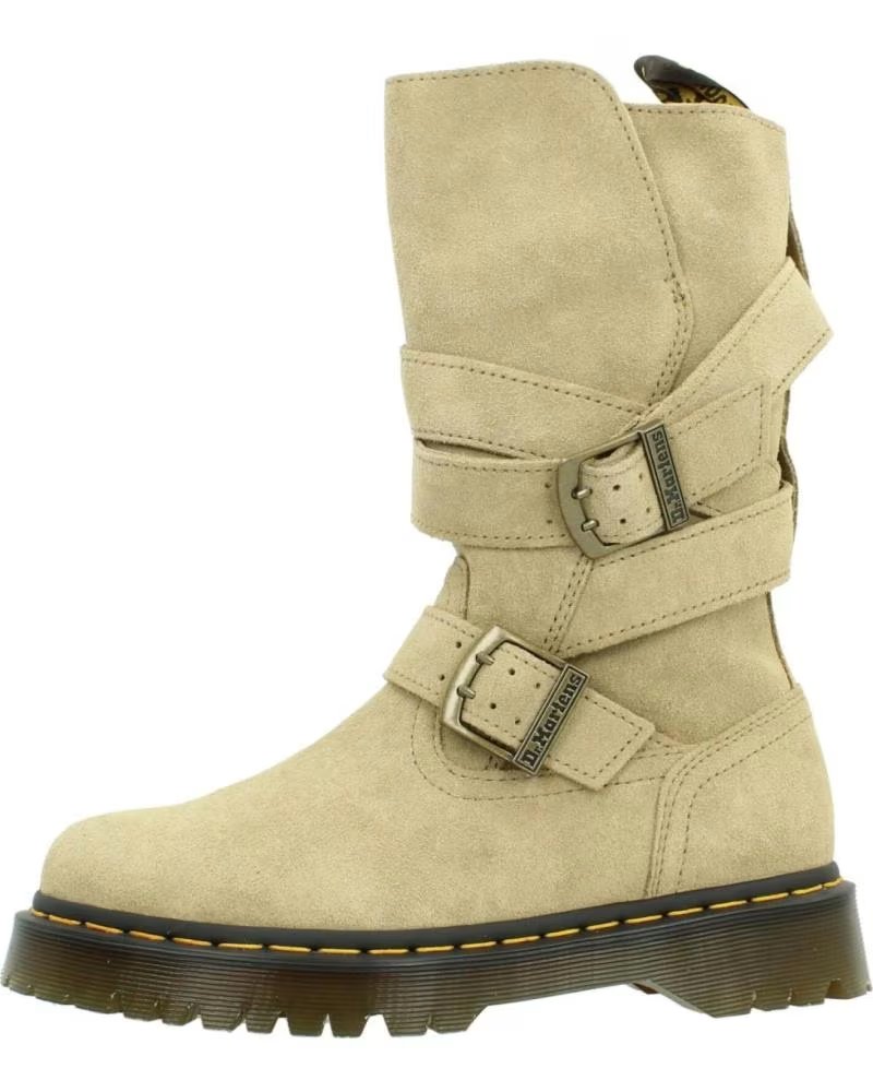 Botas Dr Martens Anistone Strap Marrón Claro Tan