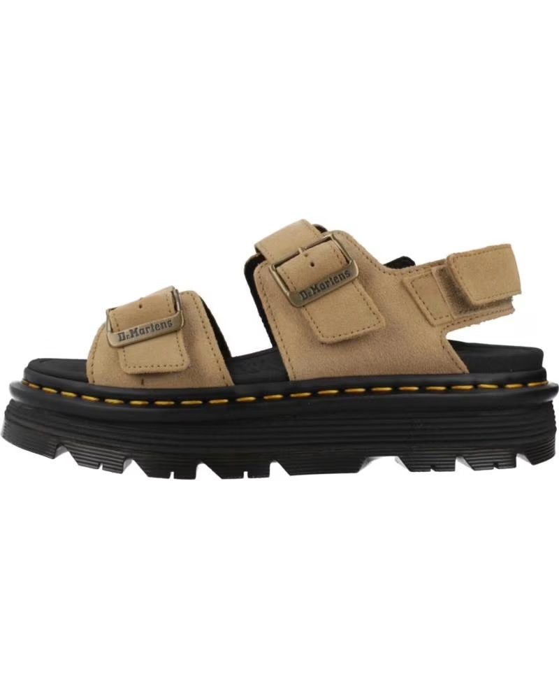 Sandalias Dr Martens Zebzag para Mujer en Tono Marrón Tan