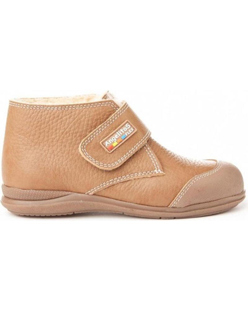 Botines de Niño ANGELITOS PISAKAKA PIEL 410 TAUPE